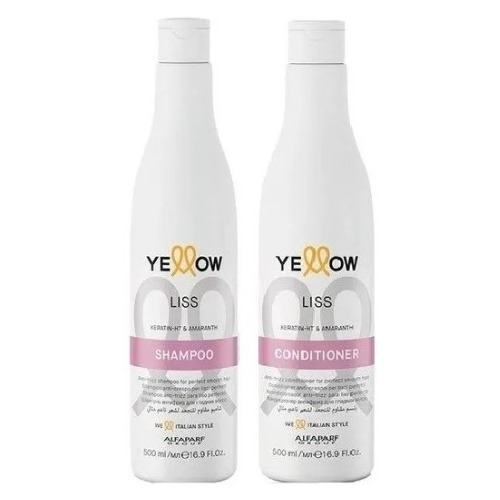 Shampoo + Acondicionador Liso Sin Sal - Yellow Therapy