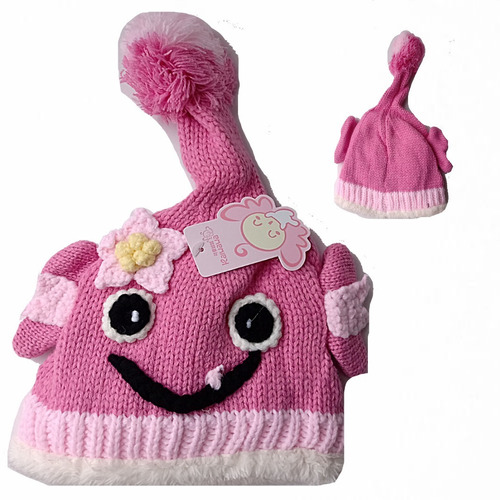 Gorro Lana Ovejero Tejido Bebe (niña O Niño)