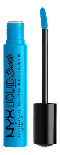 Nyx Liquid Suede Cream Lipstick Acabado Mate Color Lscl16 Little Denim Dress