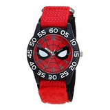 Marvel Boy Spiderman Cuarzo De Plástico Y Reloj Casual De Ny