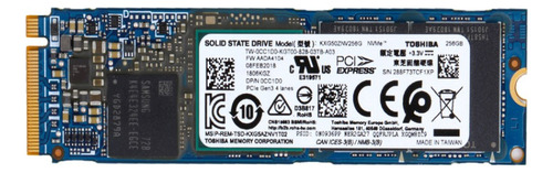 Disco Sólido Ssd 256gb Toshiba Nvme Pcie 2280 Oem 