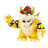 Figura Armable Bowser 2200 Fichas Blocks Serie Mario Bros