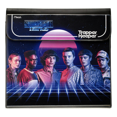Carpeta Mead Trapper Keeper Stranger Things Neon De 1 Pulgad | Meses sin interés