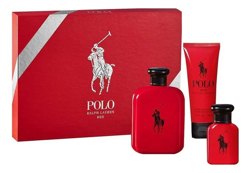Polo Red Edt 125ml + Edt 30ml + Deo Barra 75ml