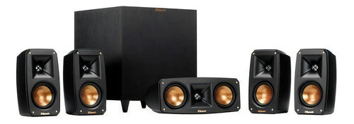 Sistema De Sonido Envolvente Inalámbrico Klipsch Home Theater De 5.1 Canales, Color Negro