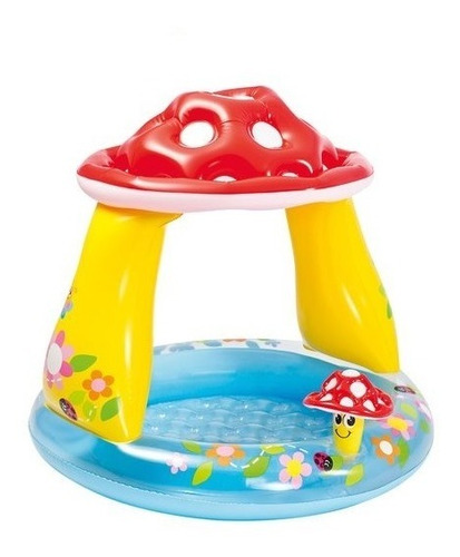 Alberca Hongo Inflable Para Niños Int57114