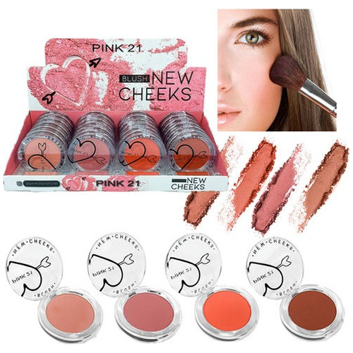 Rubor En Polvo New Cheeks Pink21 Original 