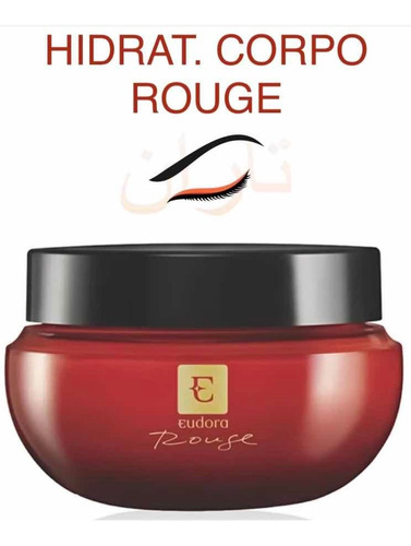 Creme Hidratante Corpo Rouge Eudora 250g