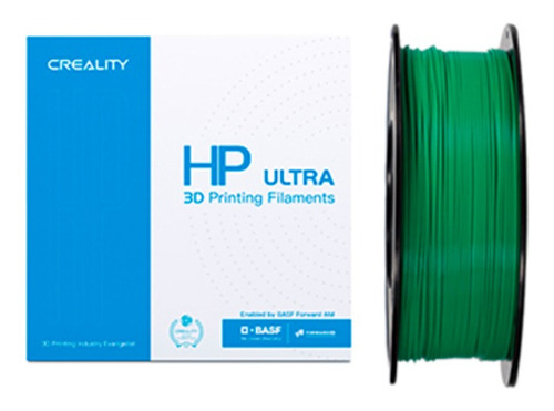 Rollo De Filamento Pla Hp 1.75mm Ultra Verde