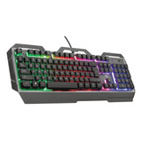 Teclado Gamer Trust Gxt 856 Torac Rgb Alámbrico Españo /v