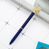 Bolígrafo Diamante Pluma Lapicero Regalo Oficina Azul