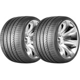 Kit De 2 Llantas Fullrun Frun-two Frun-two Lt 205/45r16 87 W