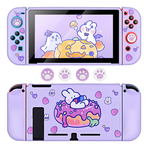 Dlseego Donut Bunny Switch Funda Protectora Acoplable Carca