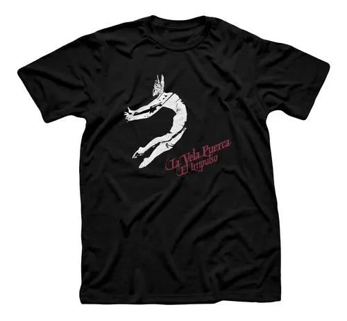 Remera Algodón Rock Uruguay La Vela Puerca Disco El Impulso