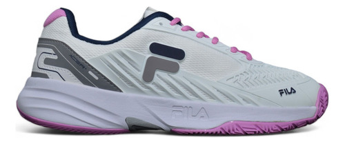 Zapatilla Fila Mujer Float Acer Blanco Con Rosa