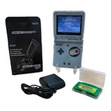 Gameboy Advance Sp - Ags-001, Cargador, Caja, 1 Juego