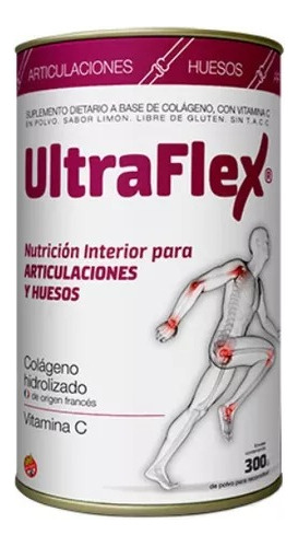 Ultraflex Colageno Hidrolizado Huesos Y Articulacion  X 2 Un