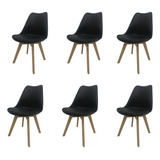 Sillas Comedor Tulip Eames Pack X6 Unidades