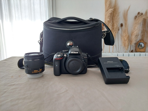 Camara Nikon D5300 + Lente 18-55mm+ Memoria De 32gb Lexar