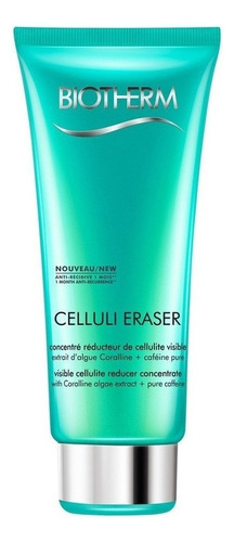  Gel Anticelulitis Para Cuerpo Biotherm Celluli Eraser En Tubo 200ml Floral