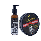 Kit Pomada Modeladora + Oleo Para Barba Cabelo Bigode