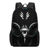 Hollow Knight Mochila Escolar Con Patrón 3d For Niños Niñas