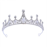 Reina Corona Princesa Boda Tiara Tiara Nupcial Y Cumpleaños