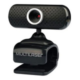 Webcam Usb 480p Multilaser Reunião Home Office - Wc051 Preto
