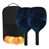 Juego De Palas De Pickleball Profesional Y Bolsa De