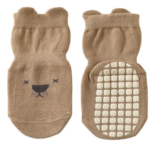 5 Pares De Calcetines Infantiles Antideslizantes De Puro