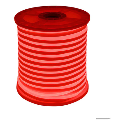 Manguera Neon Flex 25m LUZCASA Rojo IP65 LED SMD 2835 Exterior Decoración | Envío gratis