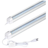 Luz Led De Taller De 4 Pies, Tubo Led T8 Integrado Form...