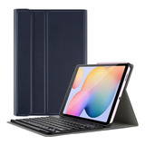 Capa Case C/ Teclado P/ Galaxy Tab S6 Lite 10.4 P610 / P615