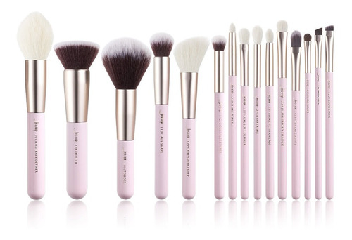 15pcs Essential Makeup Brush Set T293 Jessup Brochas