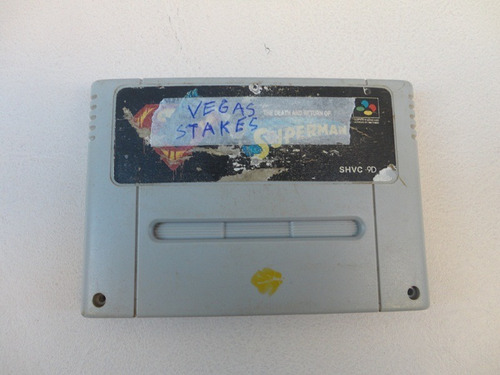 Vegas Stakes - Cartucho Paralelo Sem Label Para Snes