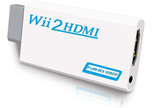 Wii2hdmi Adaptador Hdmi Nintendo Wii - Pronta Entrega Branco