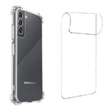 Carcasa Para Samsung S21 Plus Transparente + Lamina Hidrogel