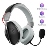 Headset Gamer Havit Gamenote Fuxi H4 Bt 2.4hz Type-c Preto