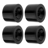 4 Pcs 70 X 51mm Skate Forte Pu Roda Longboard Cruiser