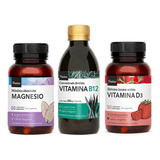 Plan Vegano Natier / Magnesio / Vitamina B12 / Vitamina D3 