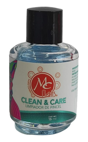 Limpiador De Pinceles Para Uñas Acrilicas Mc Nails 15 Ml