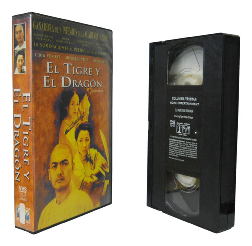 El Tigre Y El Dragón Vhs, Película Vintage Original, Única