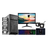 Pc Completo Cpu I5 Ssd 240gb, 16gb Ram, Fonte 500w + Monitor