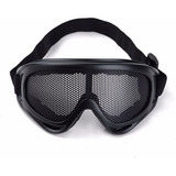 Óculos De Proteção Goggles Tático Telado Metal Airsoft