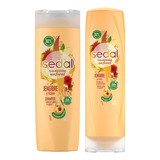 Sedal Shampoo + Acondiconador Jengibre Y Ricino X 340ml