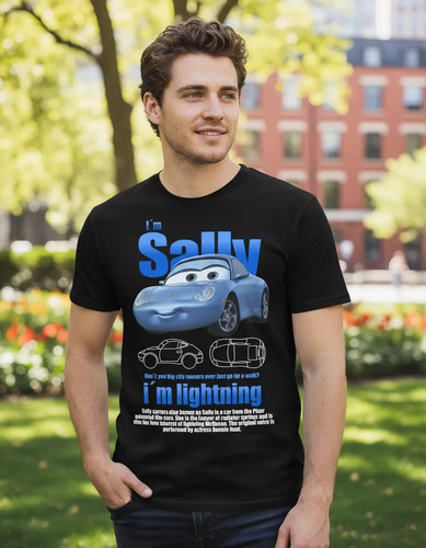 Playera Camisa Rayo Mcqueen Porsche 911 Sally Para Niños Y