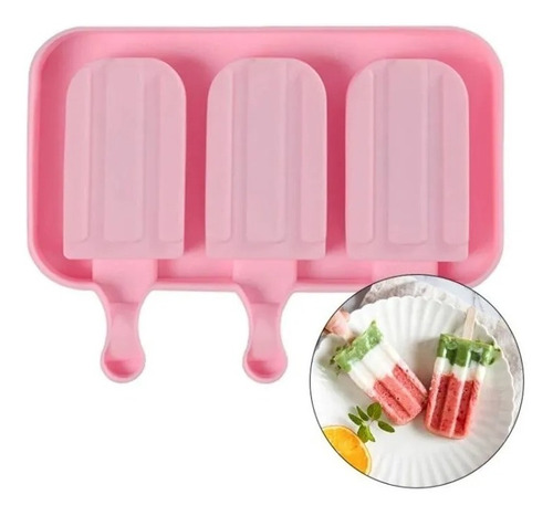 Molde De Helado De Silicona Paleta De Helado Cakesicle