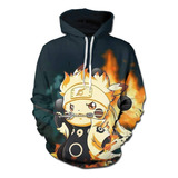 Sudadera Con Capucha De Naruto Anime Japonés Ropa 3d