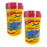 Alimento Shulet Carassius Escamas Peces Agua Fría 150gr X2un