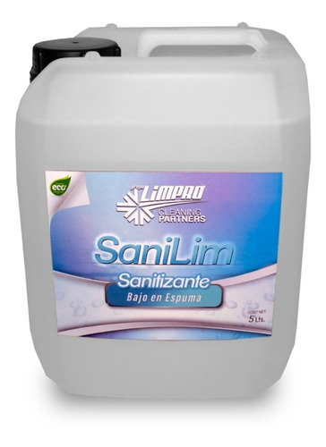 Sanitizante Desinfectante Cuaternario Limpro®, 5 Litros